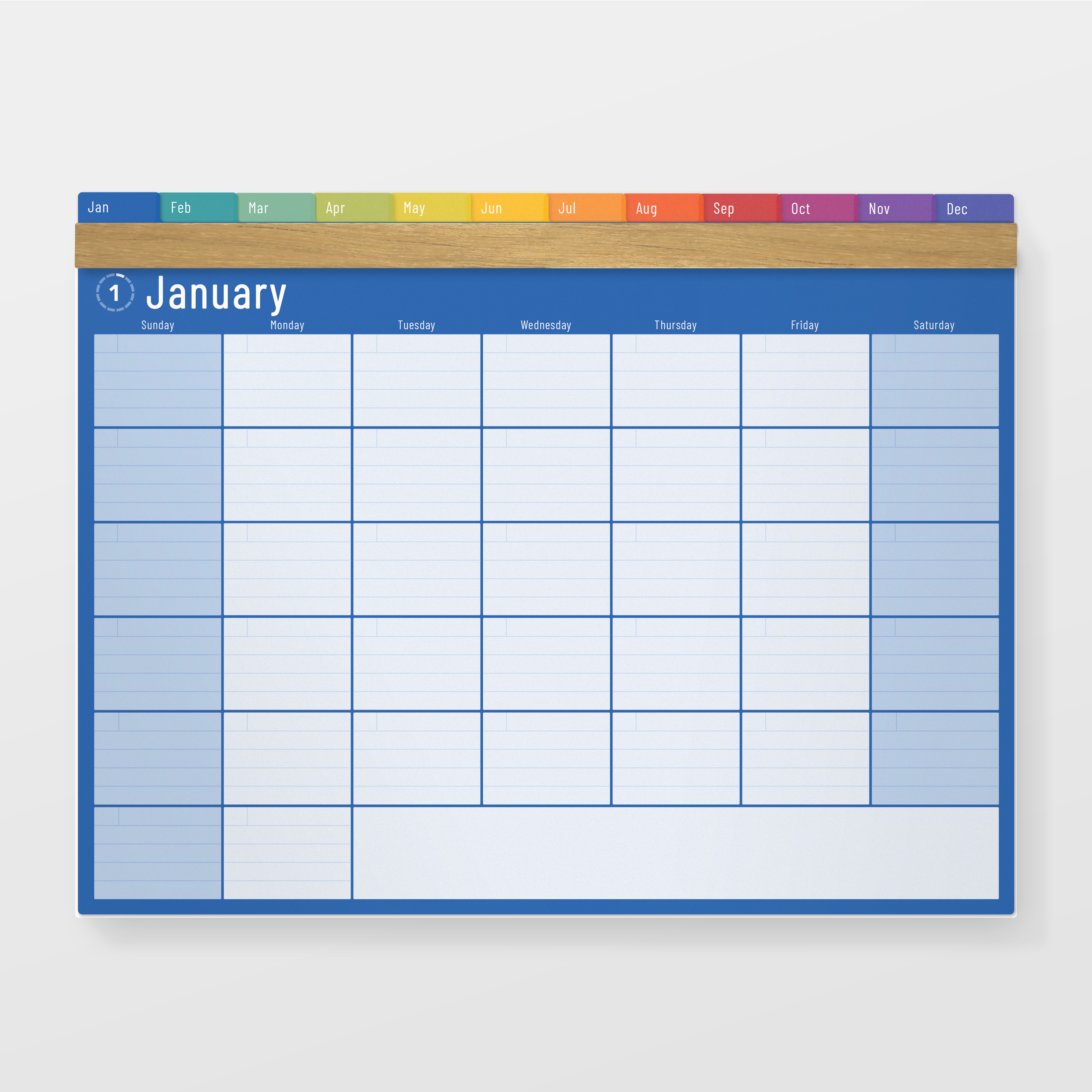 Folio Wall Calendar Set - Calendar + TimeFrame